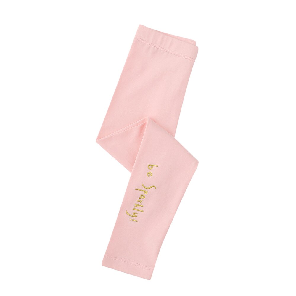 2022 Lente Kinderkleding Meisjes Europese En Amerikaanse Geborduurde Leggings Baby Slim Leggings W01 113
