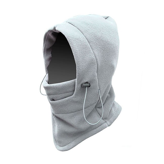 Masque facial en molleton, bonnet coupe-vent, coupe-vent et sable, pour l'hiver, nouveauté: Light grey