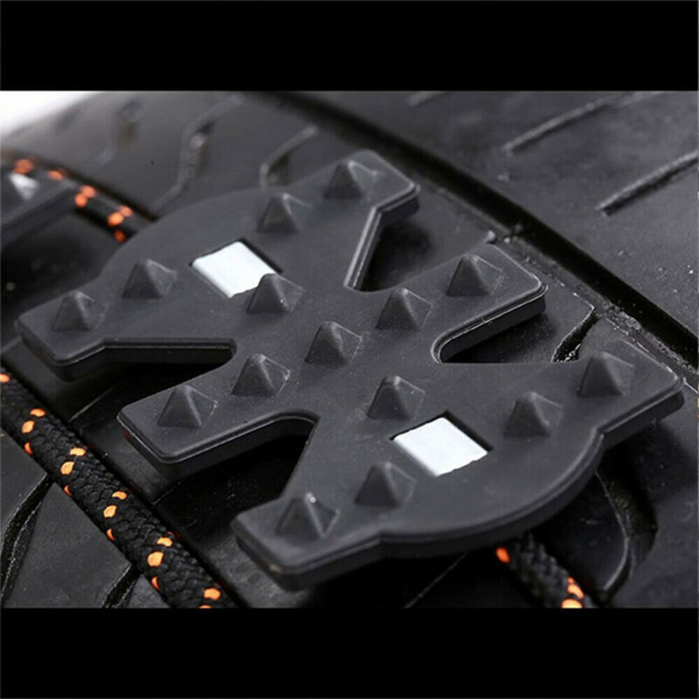 Autoband Keten TPU Anti-slip Winter Sneeuw Ijs Modder SUV Vrachtwagen Wiel Emergency Strap Duurzaam En Praktisch