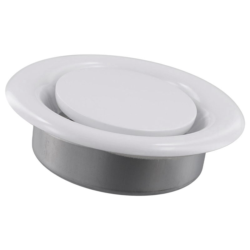 RALCA-Round Air Vent Cover Outlet Adjustable Exhaust Vent Ducting Ventilation Ceiling Air Vent Cover: SKY BLUE