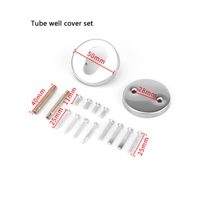 Modern Interior Furniture Hardware Door Lock Set Household Bedroom Door Lock Stainless Steel Split Lock and Tube Well Lock: Flat cover