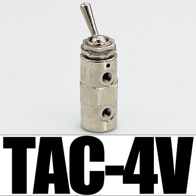 TAC pneumatic toggle valve TAC-3V 3P 3S 4V 4P TAC2-31V 31P 41V 41P Mechanical valve air valve Manual switch cylinder accessories: 4V