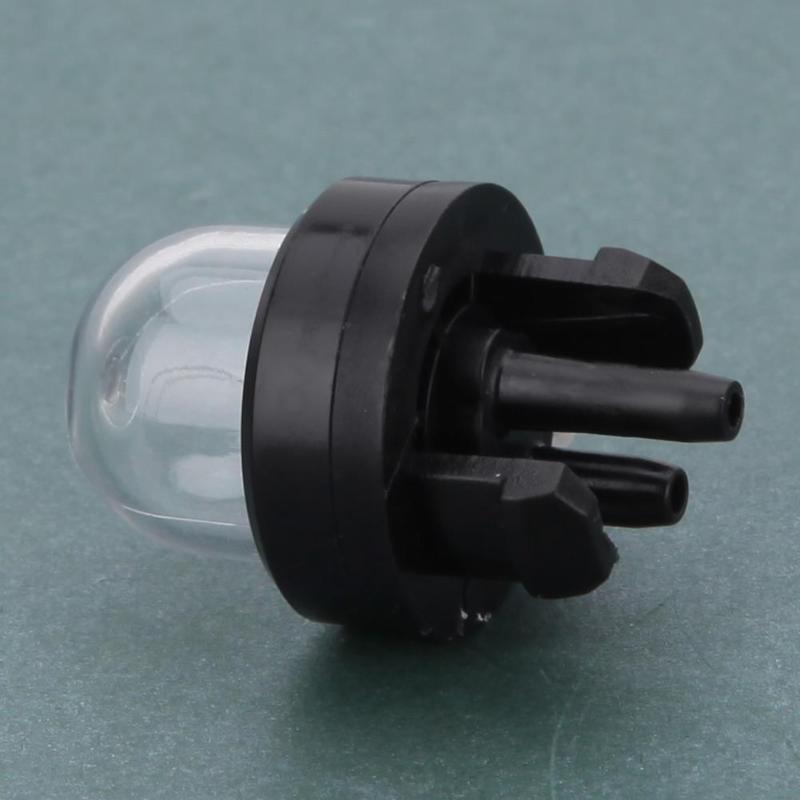 2Pcs Carburateur Olie Bubble Benzine Snap Primer Brandstof Lamp Pomp Kit Voor Stihl Ryobi Walbro Husqvarna Kettingzagen Trimmer Clear