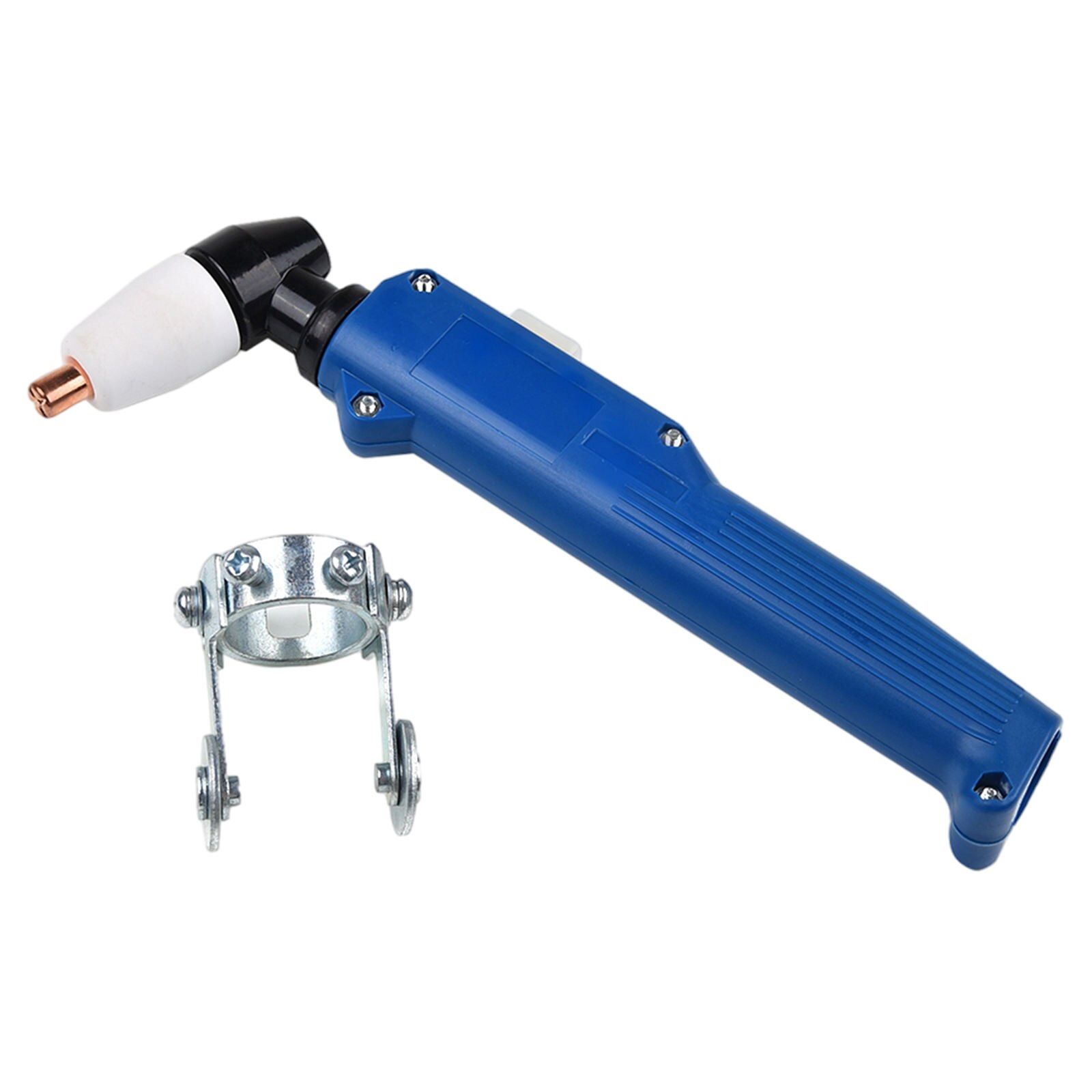 2 Pieces Handheld Plasma Cutting Torch Body with Roller Guide Wheel, Ion Cutter for Metal Drilling Grinding Accessories