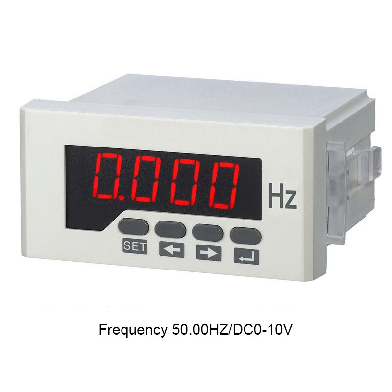 Tachometer Digital Anzeige 0-10V Wandler 4-20MA eingang Anzeige frequenz Hz Motor- tachometer tachometer DP3: 50HZ 0-10V