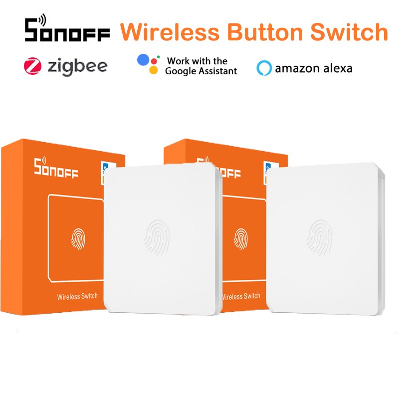 10Pcs Sonoff SNZB-01 Draadloze Schakelaar Smart Home Zigbee Versie Handige Knop Werkt Met Sonoff Zigbee Brug Ifttt Ewelink App: 2 pieces