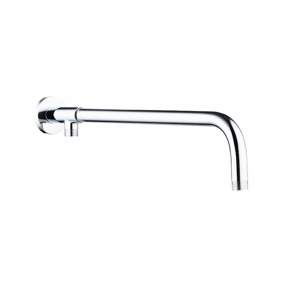 Shower Extension Arm Bathroom Copper Base Strong Wall Accessory head Bathroom Adjustable Mount Holder Shower Bracket Hand G6Q7: Base and 31cm Arm