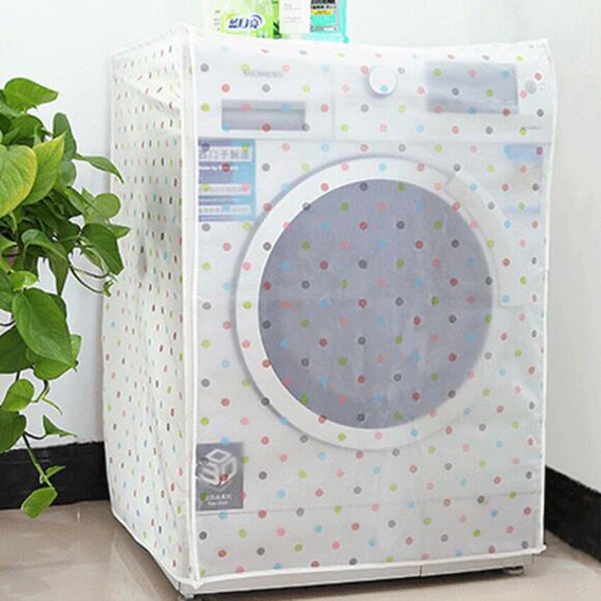 Milieubescherming PEVA Wasmachine Deksel Waterproof Zonnebrandcrème Wasmachine Stofdicht Cover