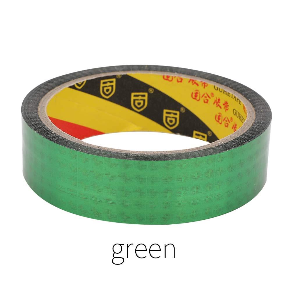 30M 25Mm Veiligheid Markering Tape Multifunctionele Decoratieve Tape Decoratie Waarschuwing Tape Geel Tapes Briefpapier Sticky Papier: green