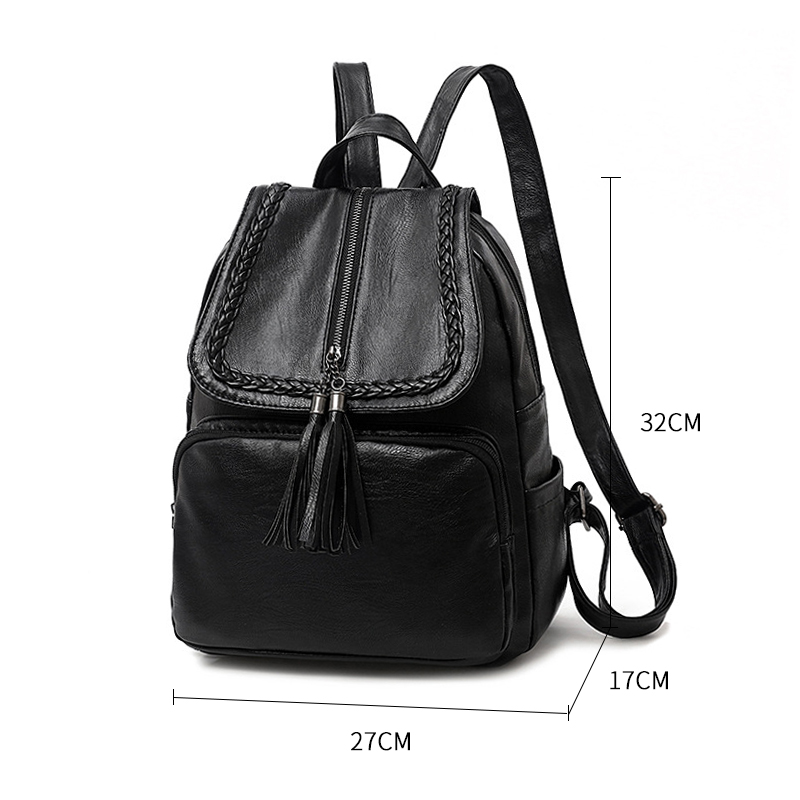 Femmes en cuir sacs à dos sacs d'école pour les adolescentes femmes sac à dos sac d'école femme sac à dos Mochila