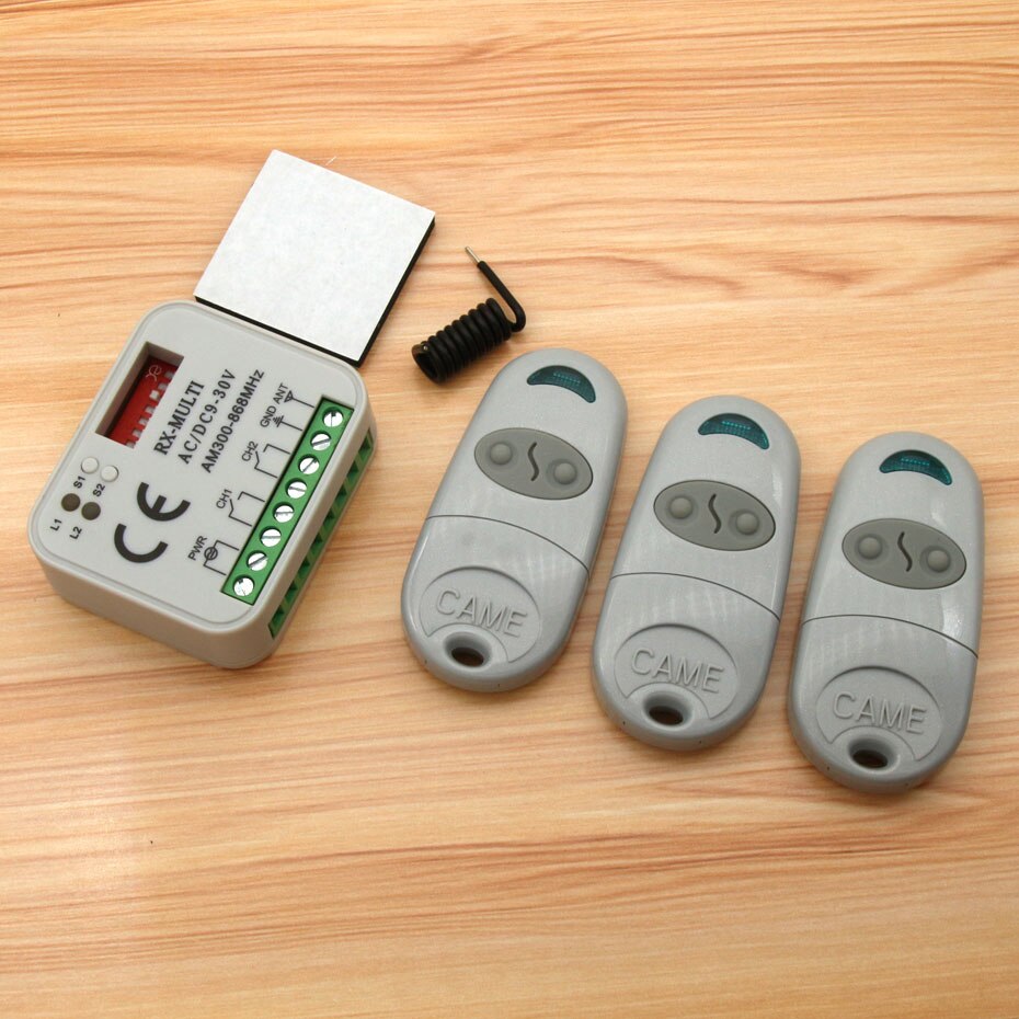 RX MULTI 300-900MHZ Beninca DITEC Hormann MARANTEC Liftmaster 433.92MHZ fixed multi code Remote control receiver swtich: Other