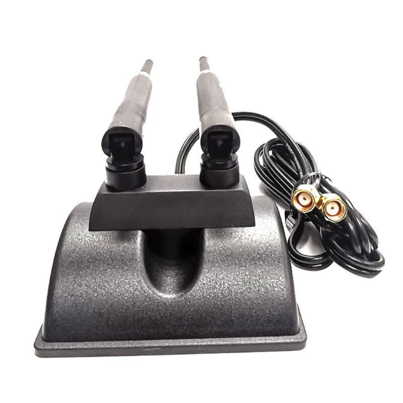 5G Dual Band WiFi Antenna 6DBi Omni Directional Plug Connector Magnetic Base for Indoor WiFi Wireless Range Signal C26