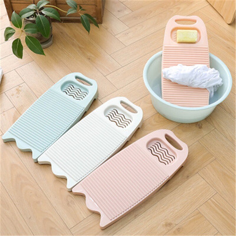 Baignoire en plastique avec planche à laver, lave-linge épais, lavage des sous-vêtements de bébé, planche à laver en plastique, outils de nettoyage de vêtements