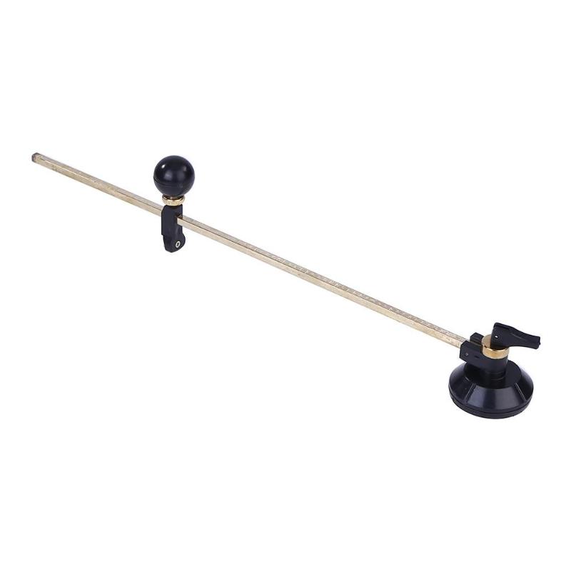 Duurzaam Glas Cutter Draagbare 1 Pc 40 Cm Glas Snijders Wiel Kompassen Circulaire Snijden Met Zuignap Professionele Tools