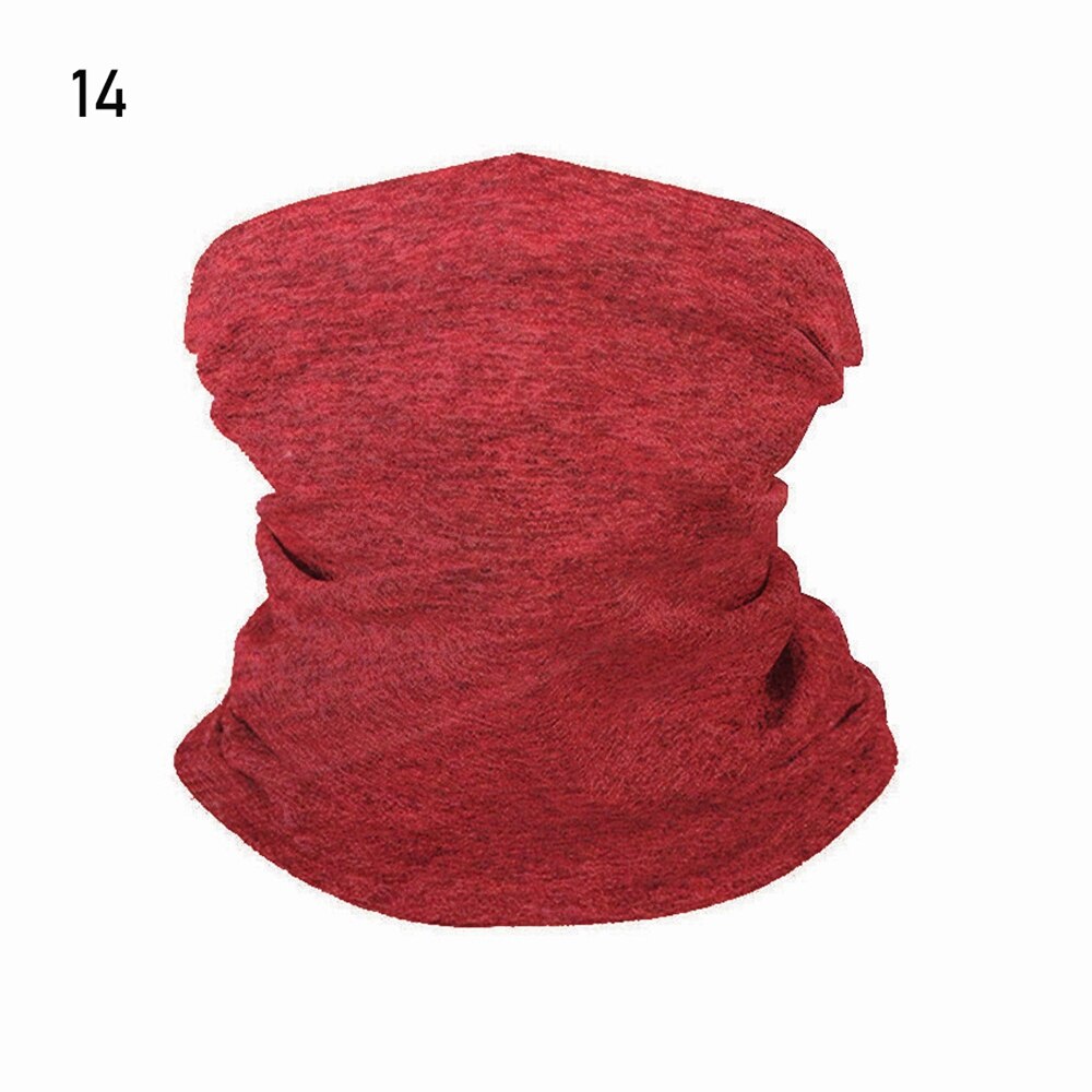 Unisex hoofd gezicht nek gaiter tube elastische bandana sjaal outdoor fietsaccessoires halve gezichtssjaals met onzichtbare zak: 14