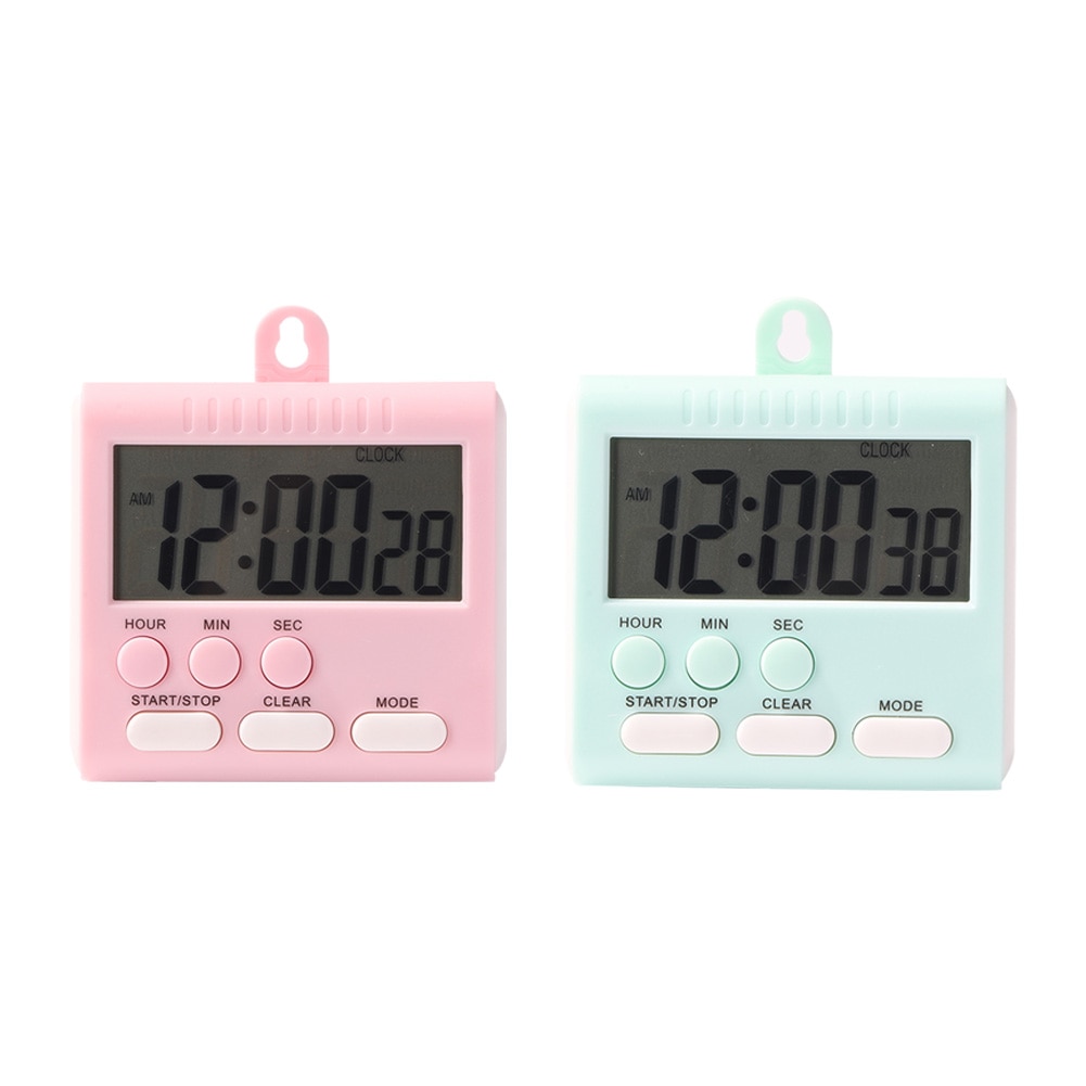 Digital Kitchen Timer Large Screen Stand Countdown Clocks Kitchen Baking Cooking Reminder Stopwatch Accessories