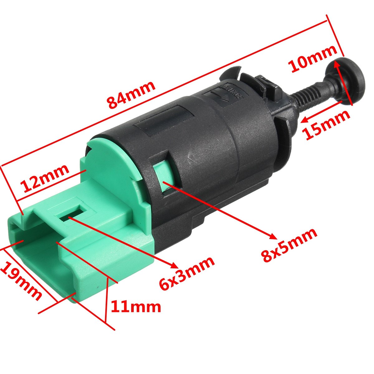 Brake Light Switch For Peugeot 207 307 308 3008 for Fiat for Scudo for Citroen for Berlingo C5