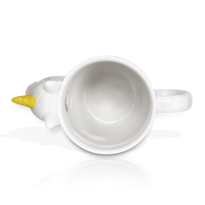 3D Eenhoorn Mok 300Ml Koffie Cup Keramische Kleur Veranderende Mok Cups Voor Thee En Melk Reizen Drinkware Kerst