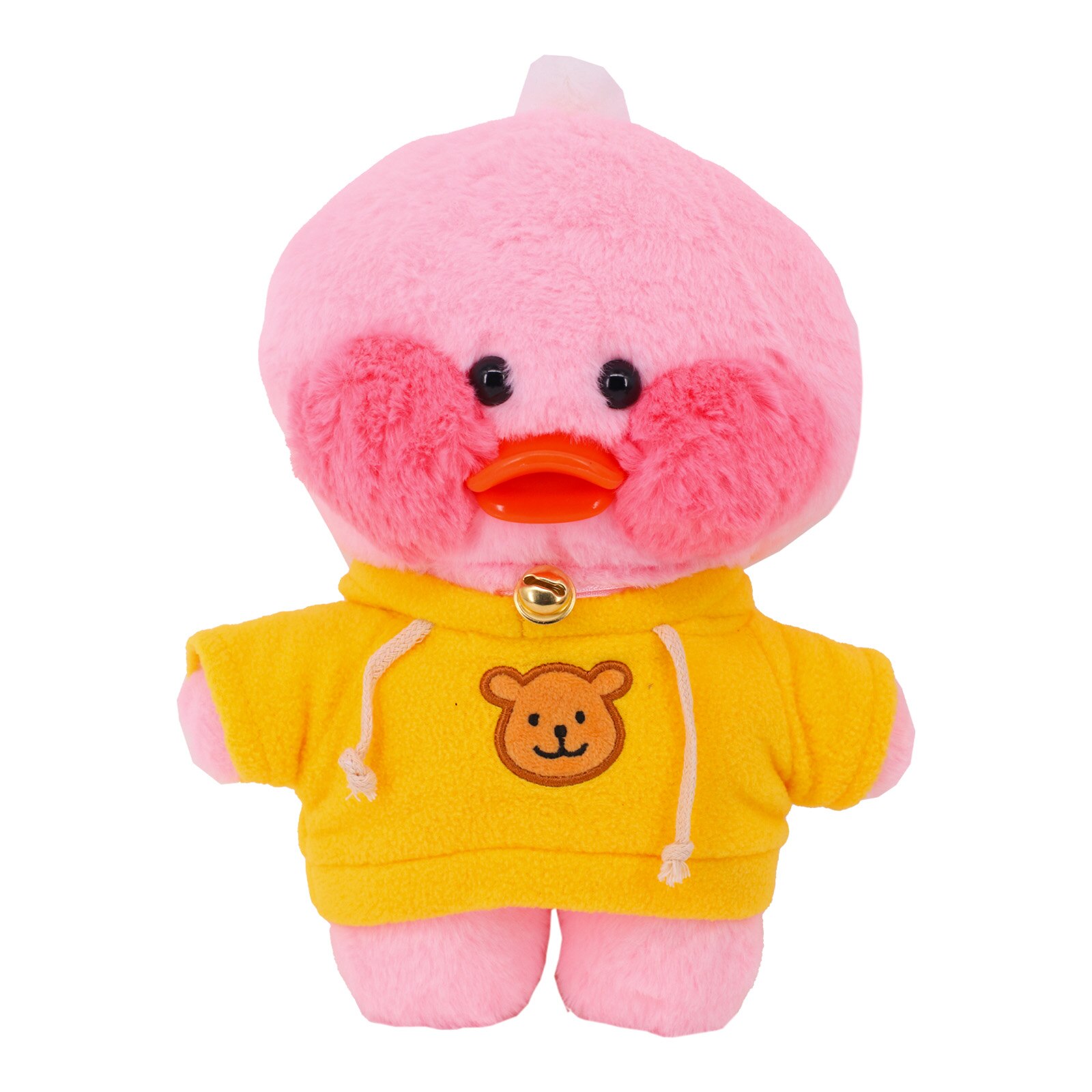 Lalafanfan – vêtements de poupée de canard en peluche multicolore, 30cm, accessoires, jupe douce, manteau en coton, hauts adaptés à la poupée de canard, jouets pour enfants, pour enfants: BW1154