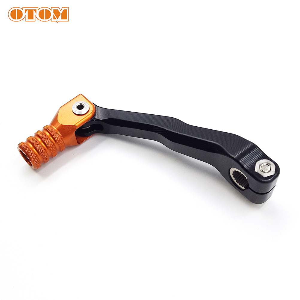 OTOM Motorcycle Gearshift Lever Engine Hose Water Pipe Two-stroke 250 Ignition Coil For HENGJIAN HJ250H LONCIN MT250 Motocross: Shift Lever Orange