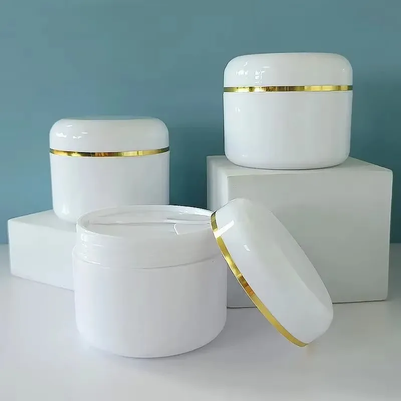 40 stuks/set potjes met deksels, plastic flesjes, crèmepotjes, cosmeticaverpakkingen, lipglossdoosjes, kleine potjes, lege navulbare gelblikjes: Lichtgroen / 450 ml