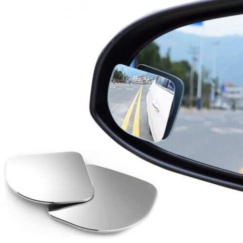 2X Universal Car Auto 360° Wide Angle Convex Rear Side View Blind Spot Mirror