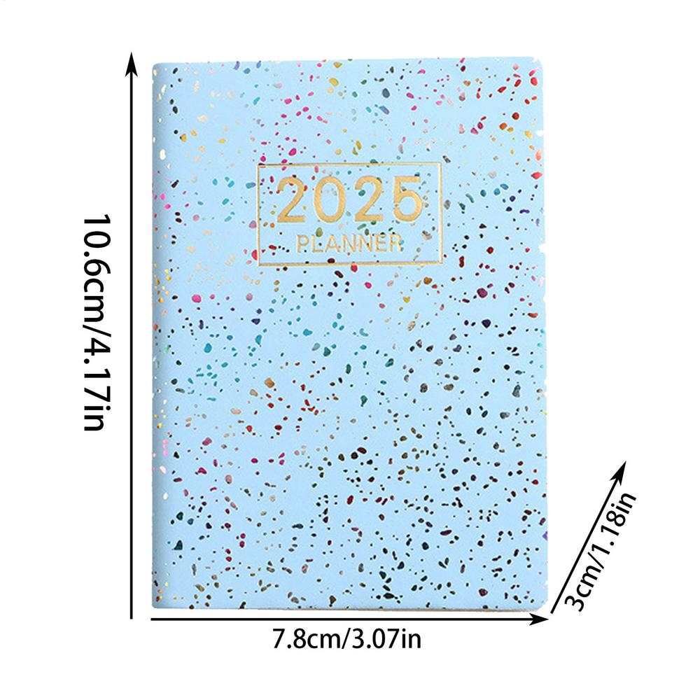 Carnet d'agenda 2025, notes de anglaise et organisation de choses à faire, carnet de notes hebdomadaire et mensuel, planificateur de liste de choses à faire quotidiennes pour le quotidien: green