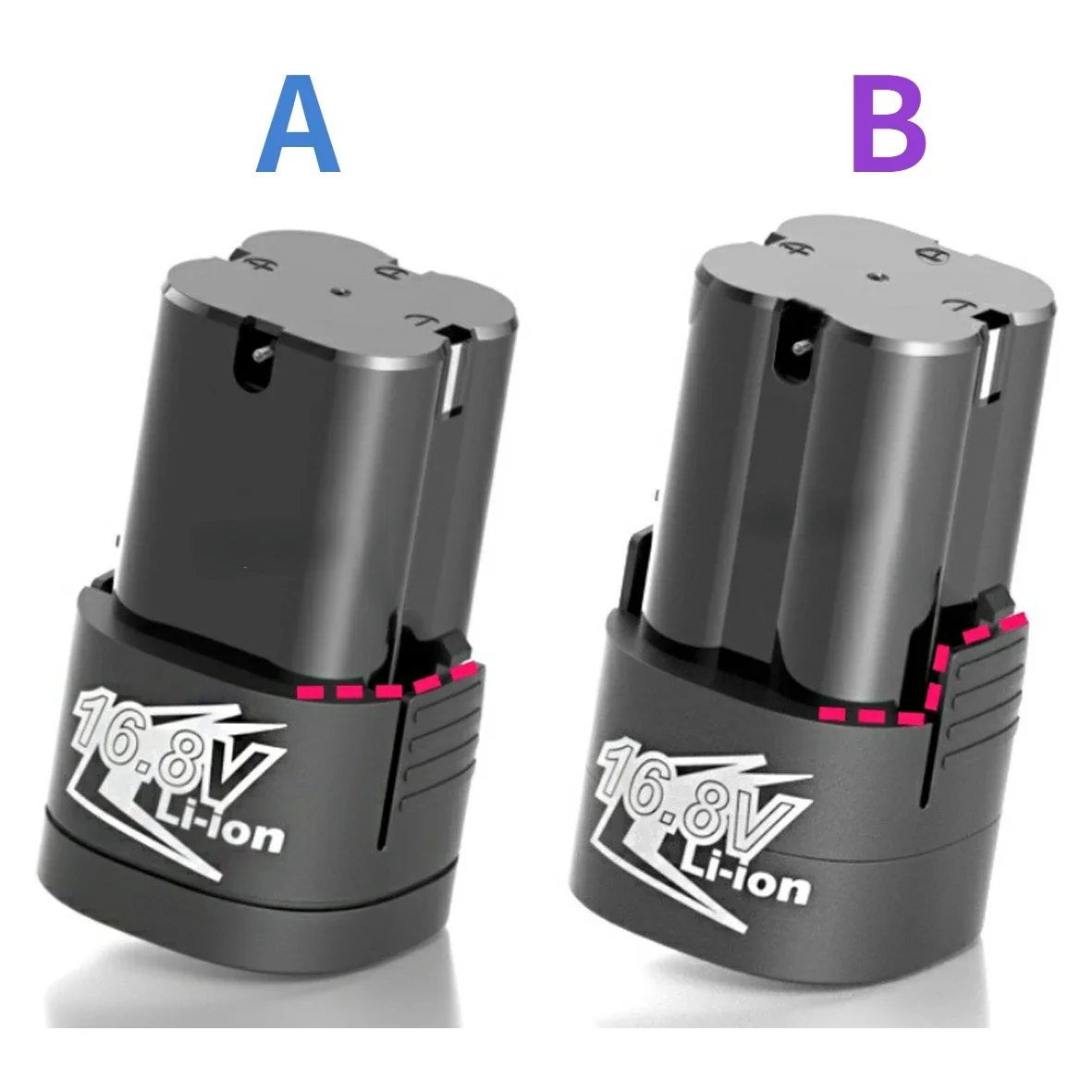 16.8V 8000mAh Universal Rechargeable Lithium Battery for Electric Shear Electric Drill Electric Wrench Power Tools Battery