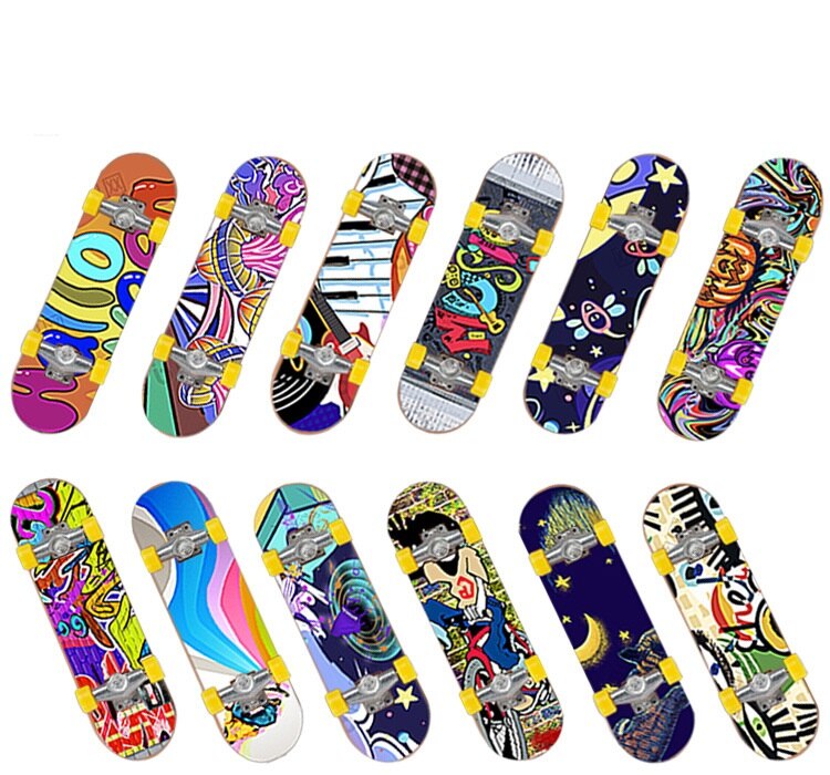 2022 Vinger Skateboard Set Speelgoed Creatieve Diy Zelf Installeren Vinger Skateboard Accessoires Tool Set Toets Jongen Speelgoed Bmx Fiets