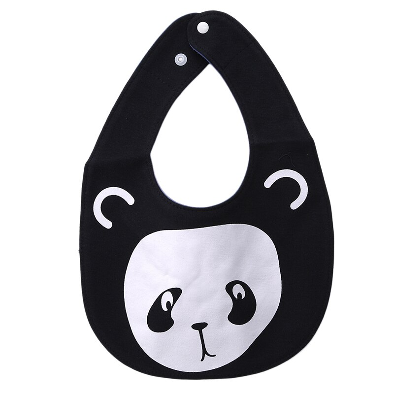 Cotton Lovely Cartoon Animal Panda Baby Bibs Newborn Infant Toddler Bibs Burps Clothes Waterproof Saliva Towels Baberos Apron