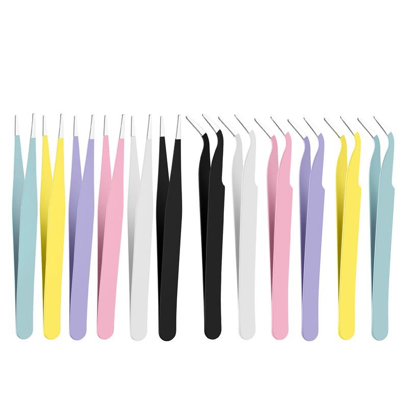 Roestvrijstalen Pincet Sieraden Maken Gereedschap Diy Epoxyhars Mal Gereedschap Kleur Pincet Kits Handgemaakte Sieraden Accessoires