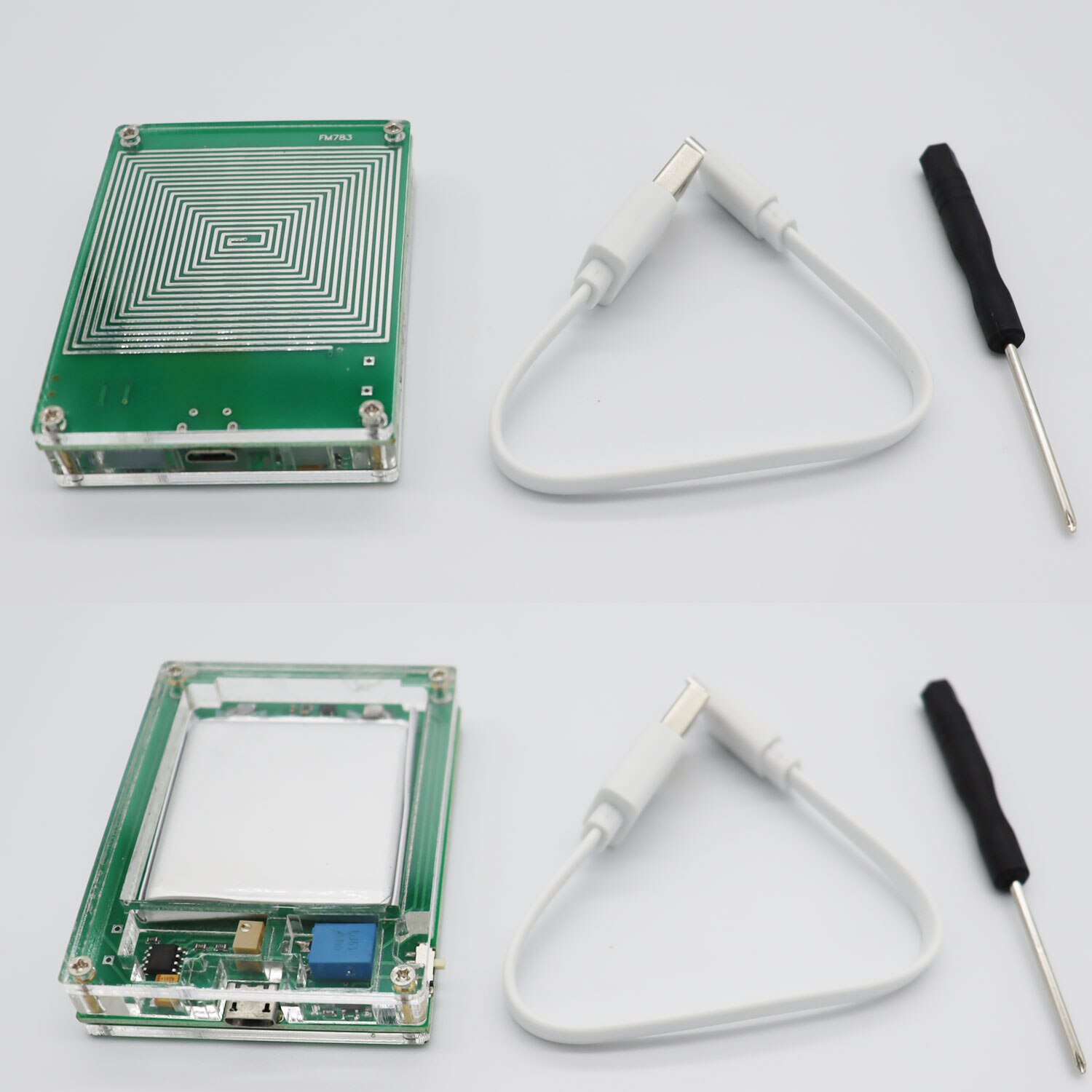 Rechargeable Schumann Resonance Wave Pulse Generator 7.83HZ Schumann Wave Ultra-Low Frequency Pulse Generator Audio Resonator