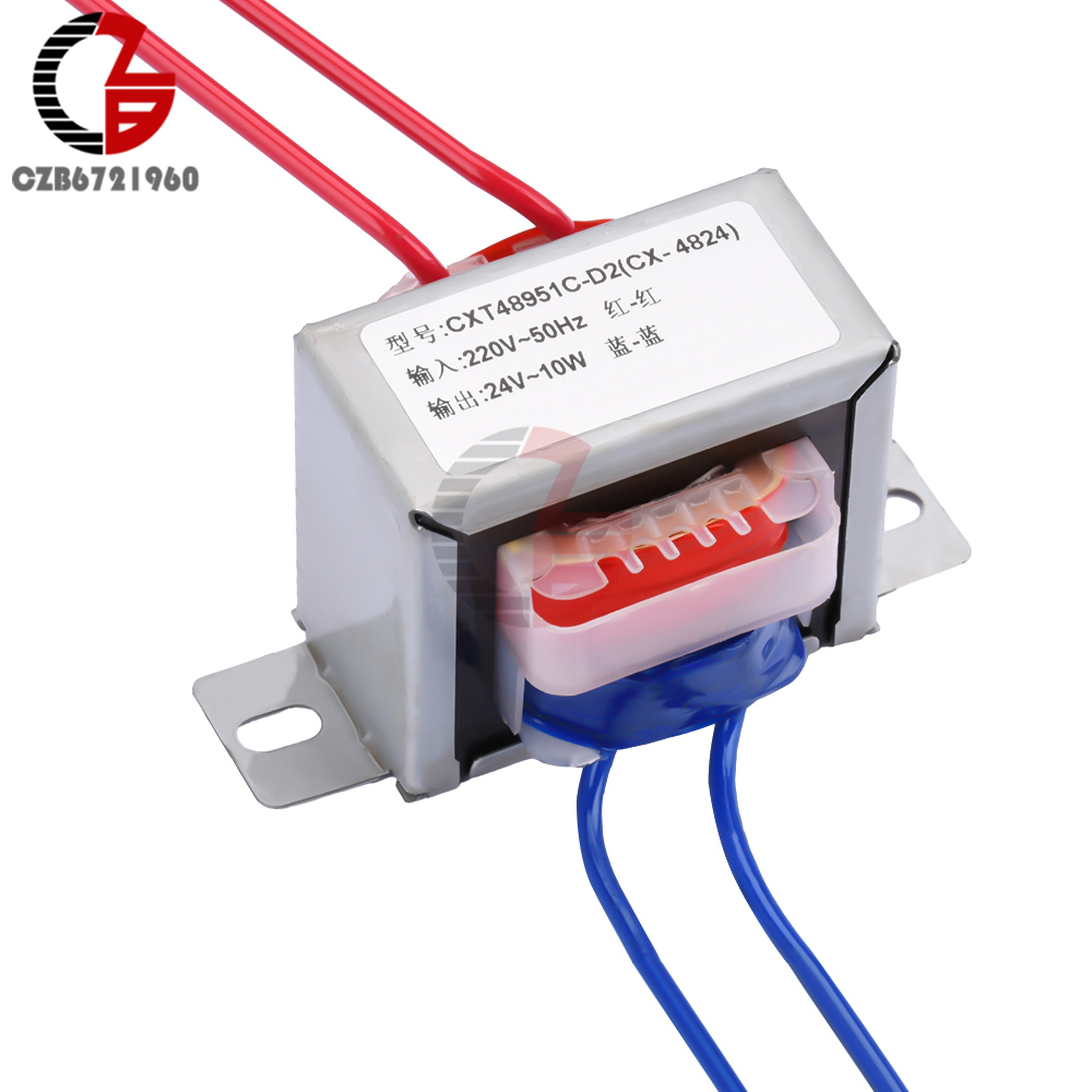 AC 220 V zu AC 24 V Leistungstransformator Einzelspannung 2-Draht-Ausgang AC-Netzteil Transformator DIY Isolationstransformatormodul: Default Title