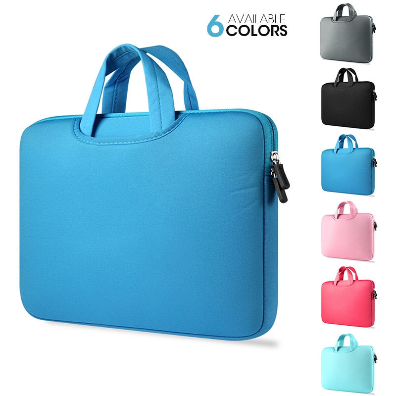 Laptoptaschen 11,6 12,5 13,3 14,1 15,4 15,6 Zoll Notebooktasche Schutzhülle Handtasche für MacBook Luft Profi 13 15 für HP Dell Geldbörse