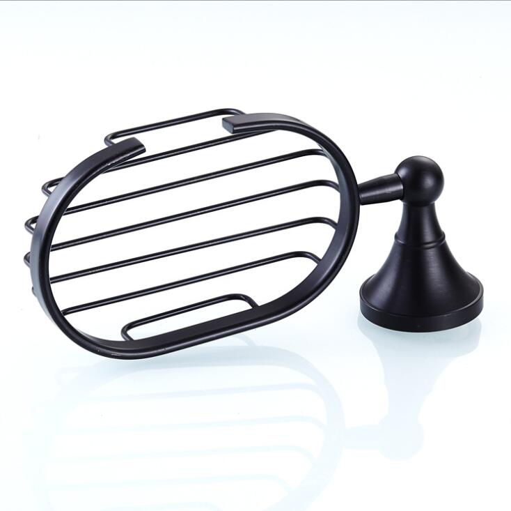 Black bathroom brass Soap Dishes /soap holder Wall mounted Bathroom accessories JM-F68