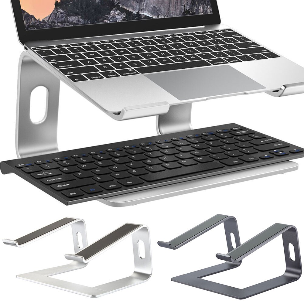 Draagbare Laptop Stand Aluminium Notebook Suporte Beugel Riser Houder Met Koeling Voor Macbook Chromebook