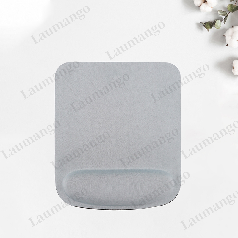Orange Mouse Pad With Wrist Rest Mice Pad Laptop Notebook Mause Thicken Computer Office Mousepad Gaming Keyboard Soft Desk Pads: gray / 2piece
