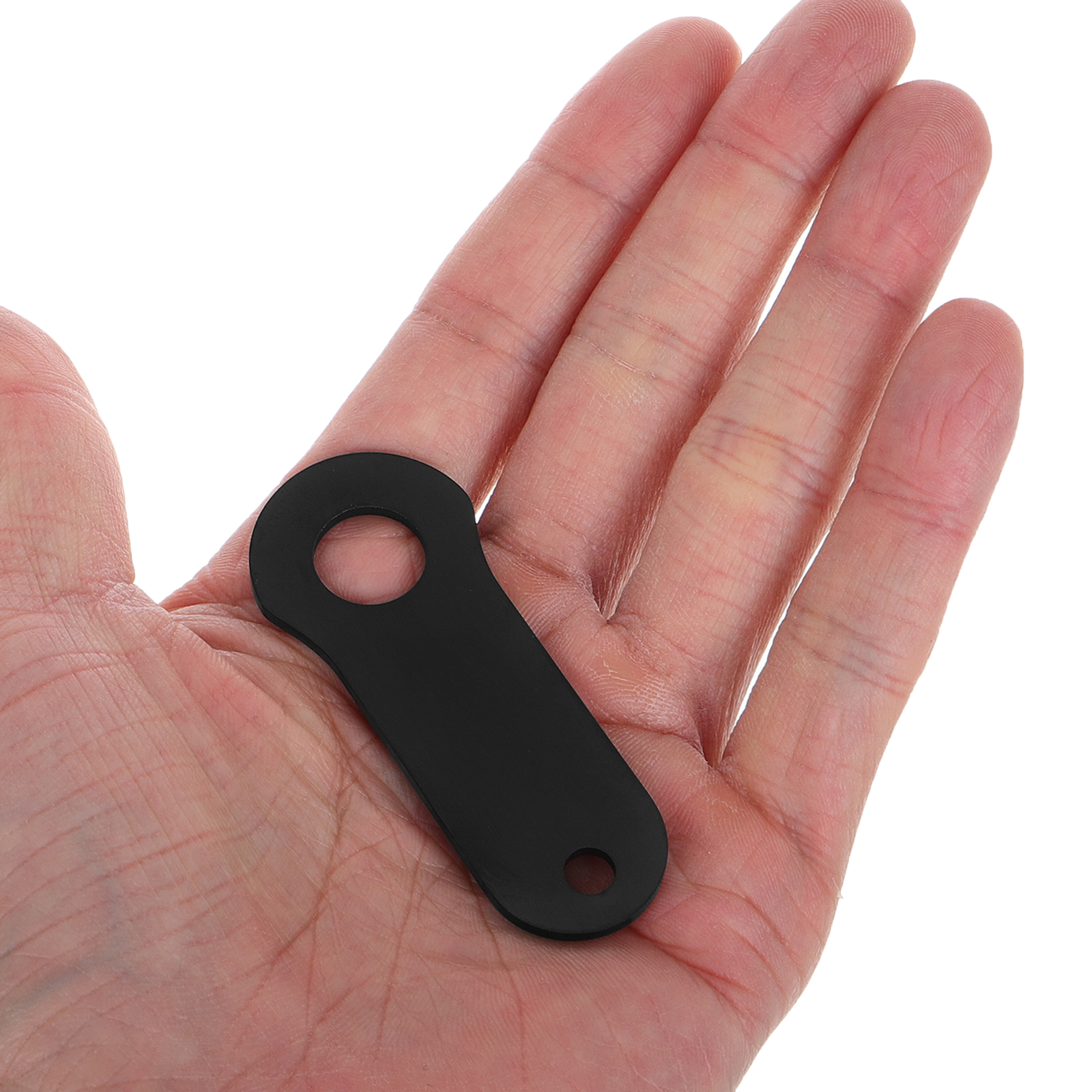 2-delige motorfietsbelaccessoires Guardian Luck-hanger met splitring Goede rijhangers voor bikerrijders Beugel sleutelhanger