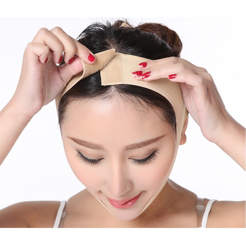 Breathable Face-lift Bandage V Face Massage Mask Facial Massager Face Anti Cellulite Lose Weight Skin Care Bandage Belts