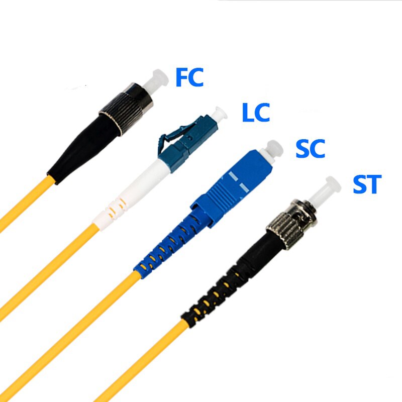 FC to FC SC to SC LC to LC ST to ST SC to SC Fiber Patch Cord Jumper Cable SM Simplex Single Mode Optic for Network 3m 5m 10m