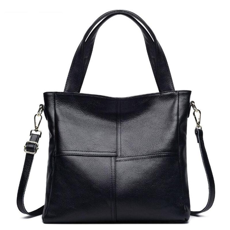 bolsa feminina Big Shoulder bags for women Gold color Crossbody handbag Women Soft Leather Bag PU Messenger Bag: black  2