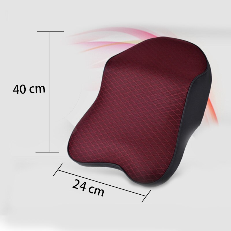 3d minnesskum bil nackstöd justerbart för nackstöd midja ryggstöd autotillbehör