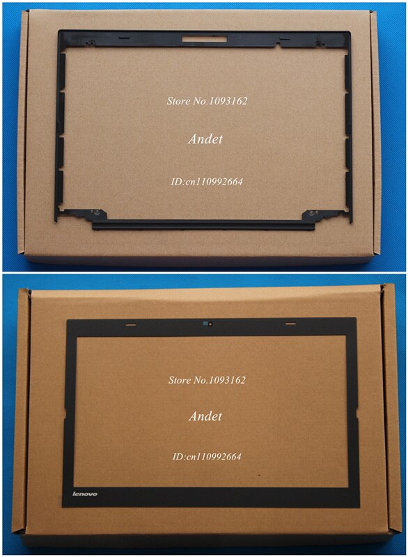 Original for Lenovo ThinkPad T440 Series Rear Lid Back Cover Top Case&LCD Front Bezel Stickers: D