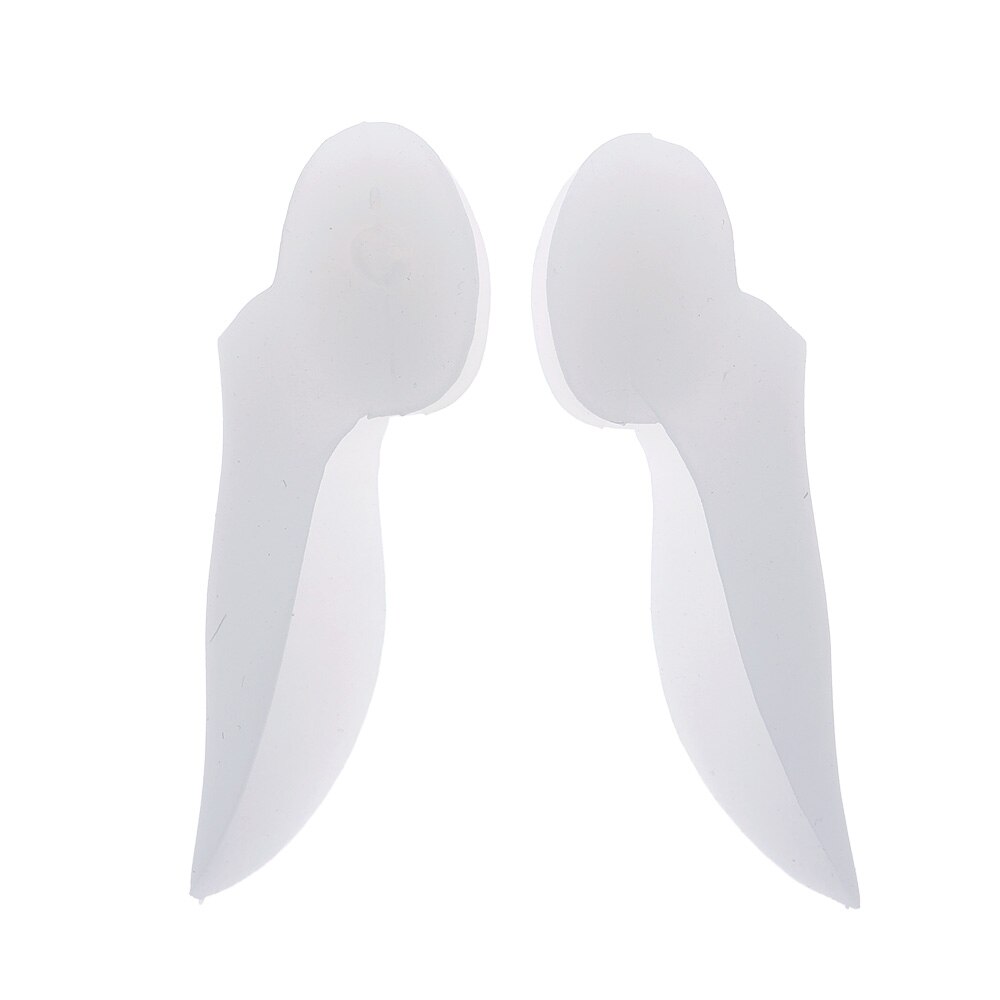 2 stücke = 1 Paar Gel Fußpflege Werkzeug Ballen Korrektor Knochen groß Zehe Schutz Hallux Valgus Haarglätter Zehenspreizer pedikübetreffend