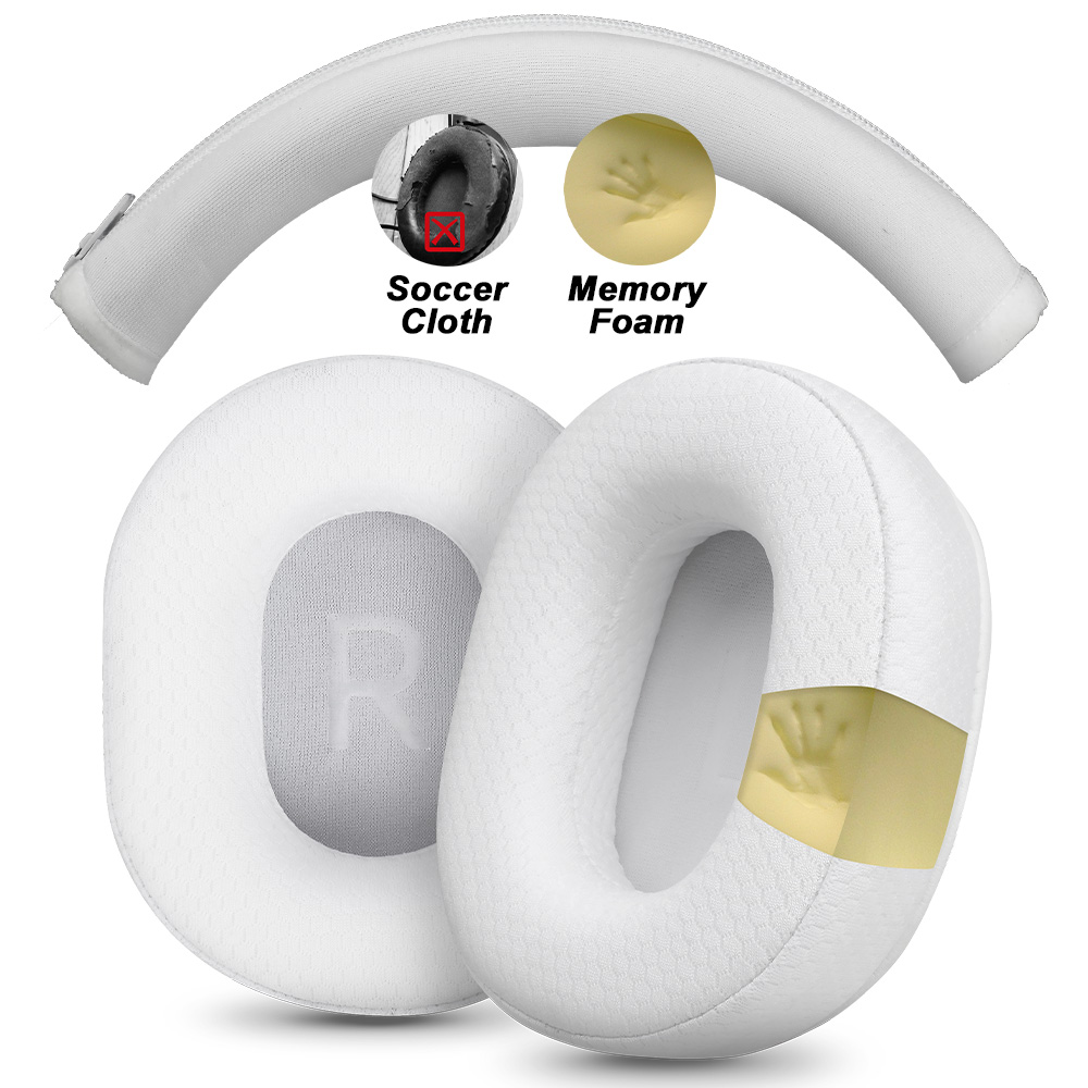 Replacement Foam Ear Pads for MCHOSE V9 S9 PRO,V9 PRO S9 PRO mchose x9 Headphones memory foam Earpads Protein Leather: Military Green