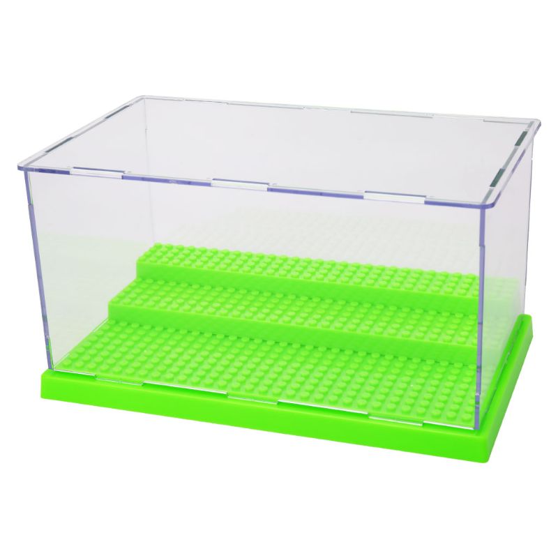 Display Case Box Dustproof ShowCase For Blocks Building Blocks Bricks Toy