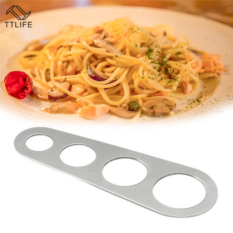 TTLIFE Stainless Steel Spaghetti Measurer Pasta Noodle Measure Easy Use Noodle Measurer Kitchen Accessories