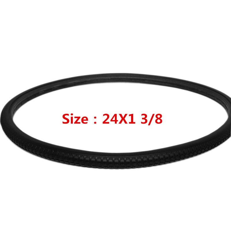 24*1 3/8 fiets massieve banden antislip duurzame zwarte banden mountainbike banden 24 x 1 3/8 fiets massieve band 24 x 1.375 fietsband