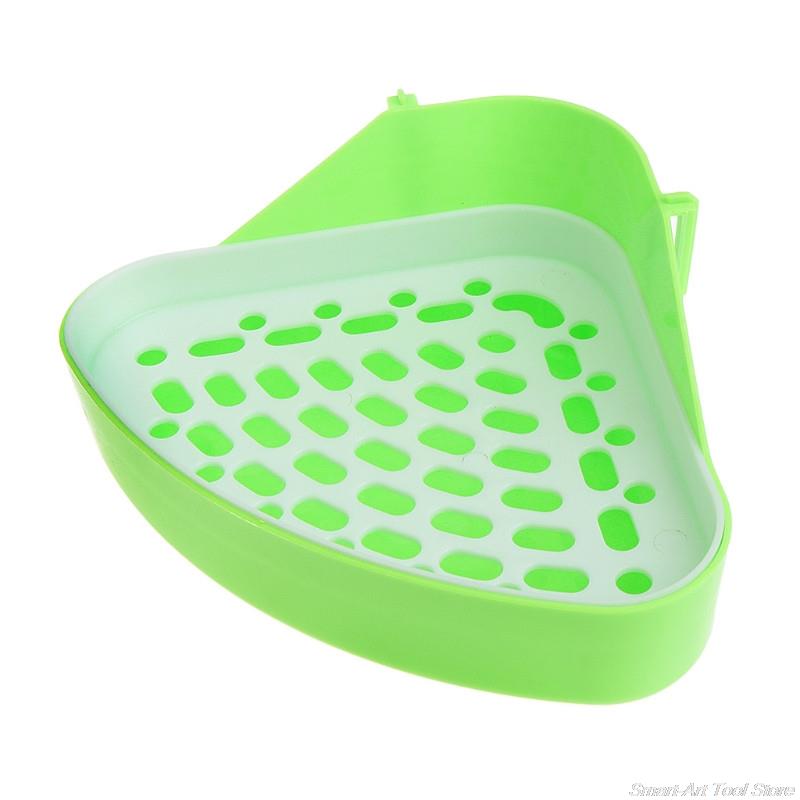 Cama de plástico para hámster, jaula de baño de plástico para mascotas, casa de descanso para cobayas, accesorios para juguetes,: A-GN-24x18x5.5cm