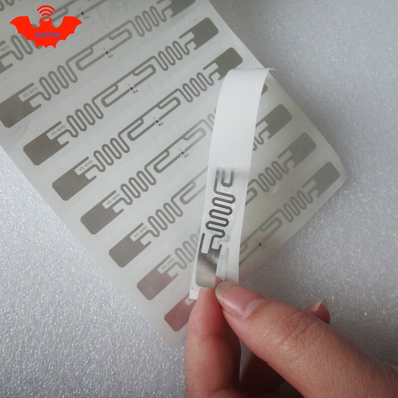 UHF RFID tag EPC 6C sticker Alien 9640 wet inlay 915mhz868mhz860-960MHZ Higgs3 100pcs adhesive passive RFID label